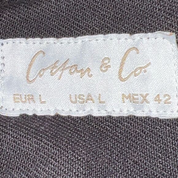 Cotton & Co. re vamped black jean jacket. - Picture 7 of 8